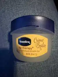 VASELINE - Lip therapy - Crème brûlée 