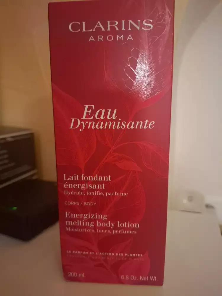 CLARINS - Eau dynamisante - Lait fondant énergisant corps