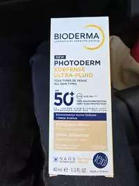 BIODERMA - Photoderm Xdefense ultra-fluid - Protection détox SPF 50+
