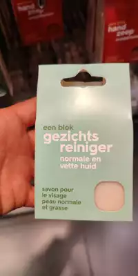 EEN BLOK - Savon pour le visage peau normale et grasse