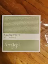 ARTALEP - Savon d'alep au jasmin