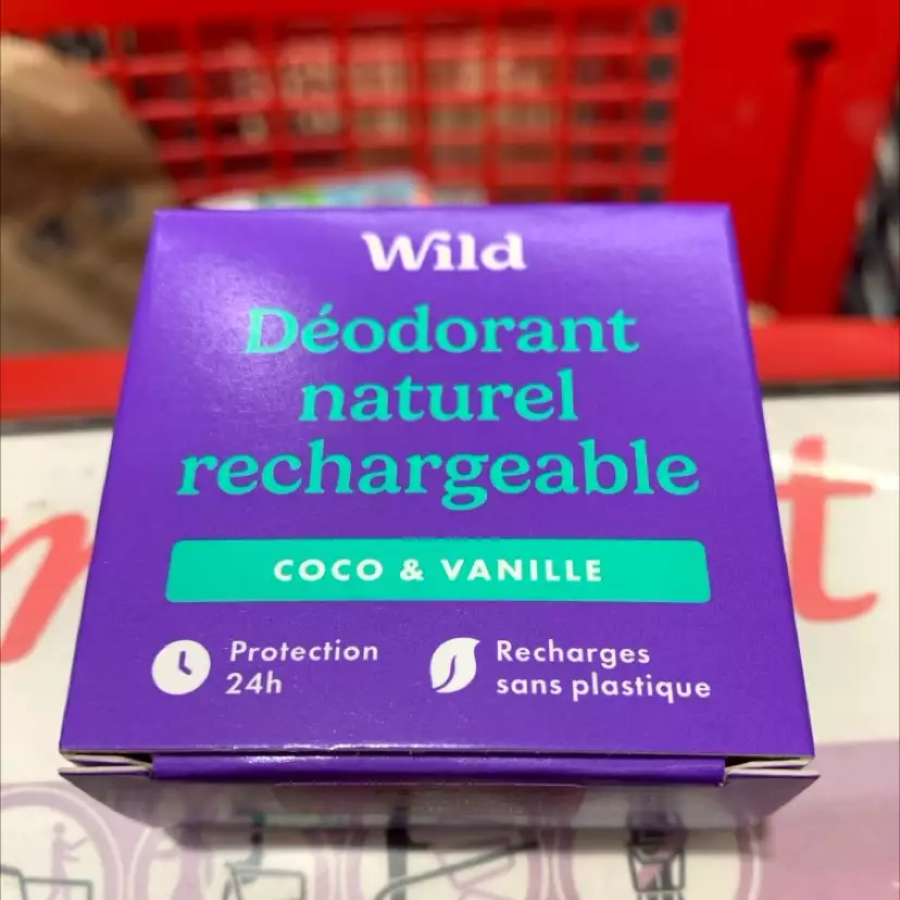 WILD - Déodorant naturel rechargeable 24h