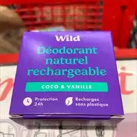 WILD - Déodorant naturel rechargeable 24h