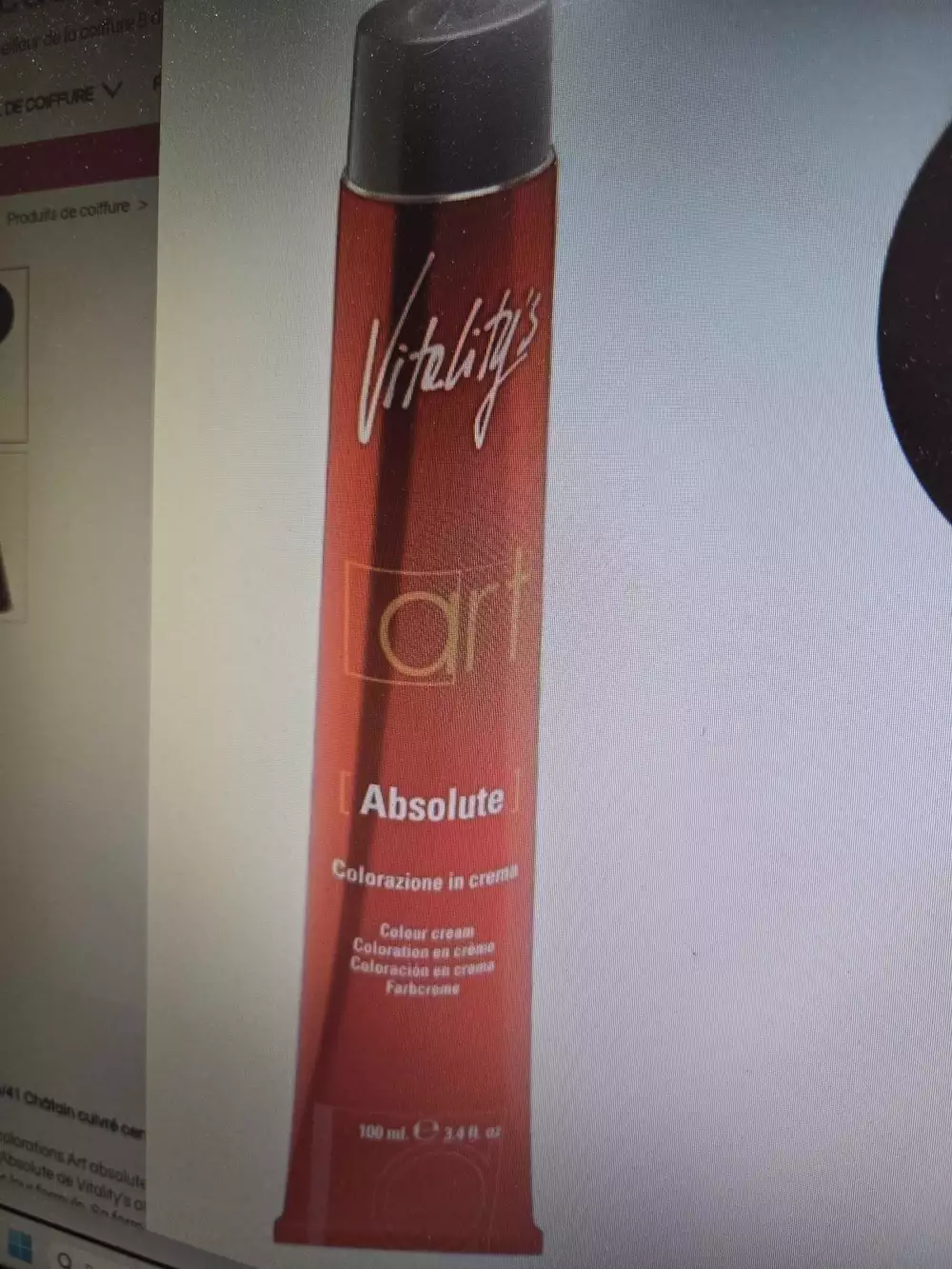 VITALITY'S - Art absolute - Coloration en crème