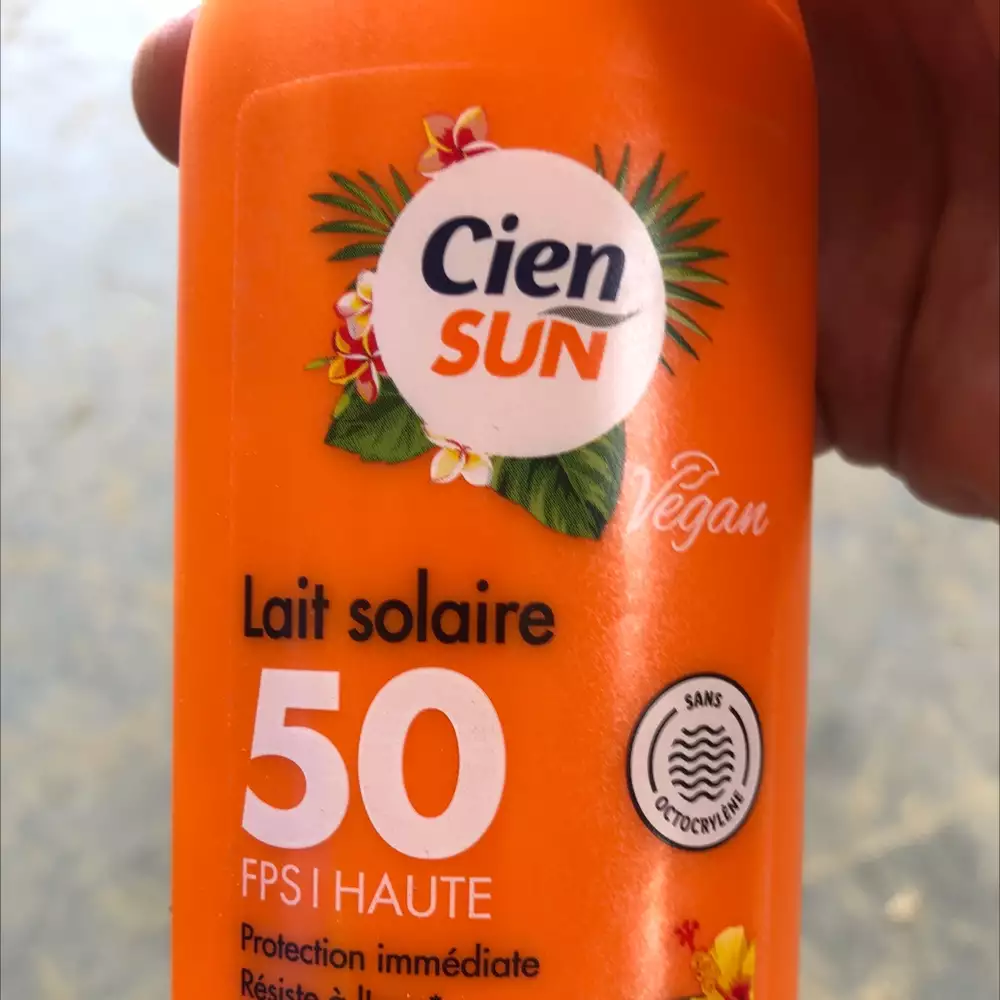 CIEN - Lait solaire  50 FPS haute