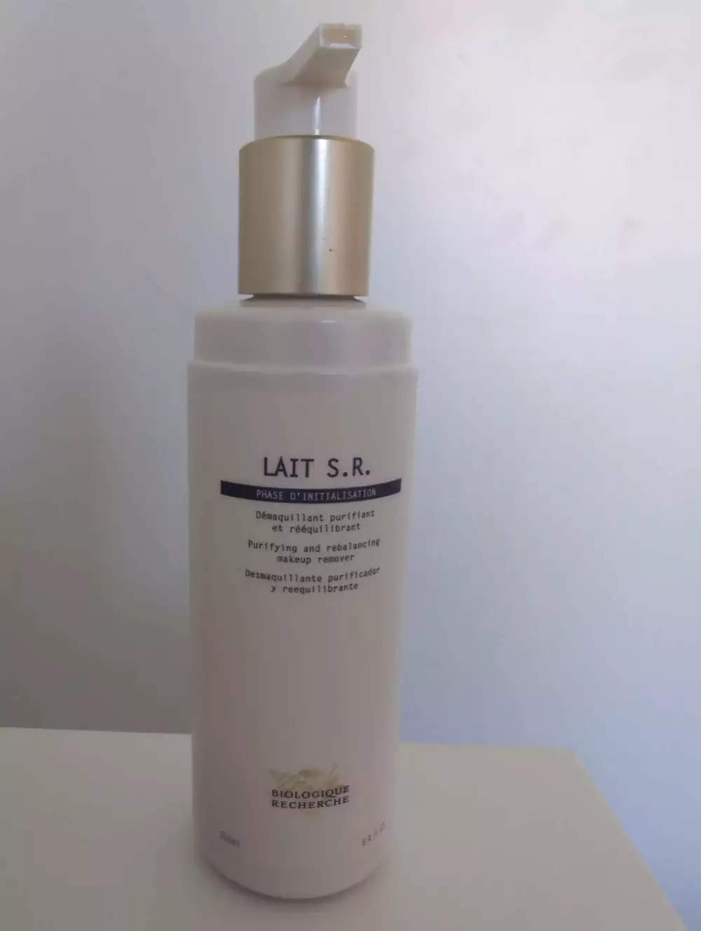 BIOLOGIQUE RECHERCHE - Lait S.R - Démaquillant purifiant et rééquilibrant