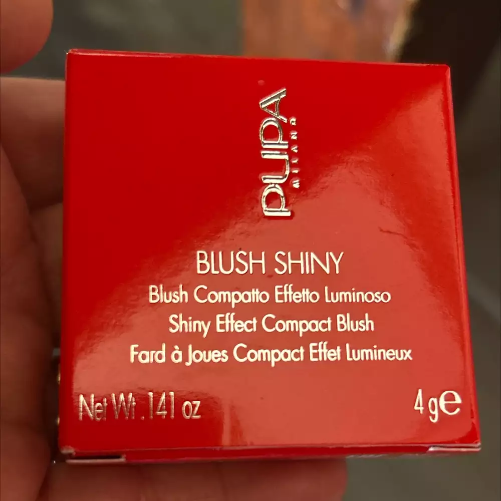 PUPA - Blush shiny - Fard à joues compact effet lumineux