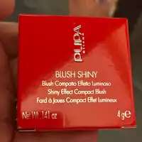 PUPA - Blush shiny - Fard à joues compact effet lumineux