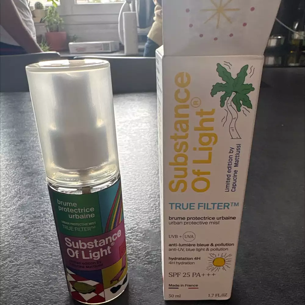 SUBSTANCE OF LIGHT - True filter - Brume protectrice urbaine SPF 25 PA+++