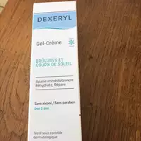 DEXERYL - Gel-crème brûlures et coups de soleil 