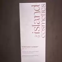 THE ISLAND COSMETICS - Sunkissed screen - Fluide de teint solaire FPS 50