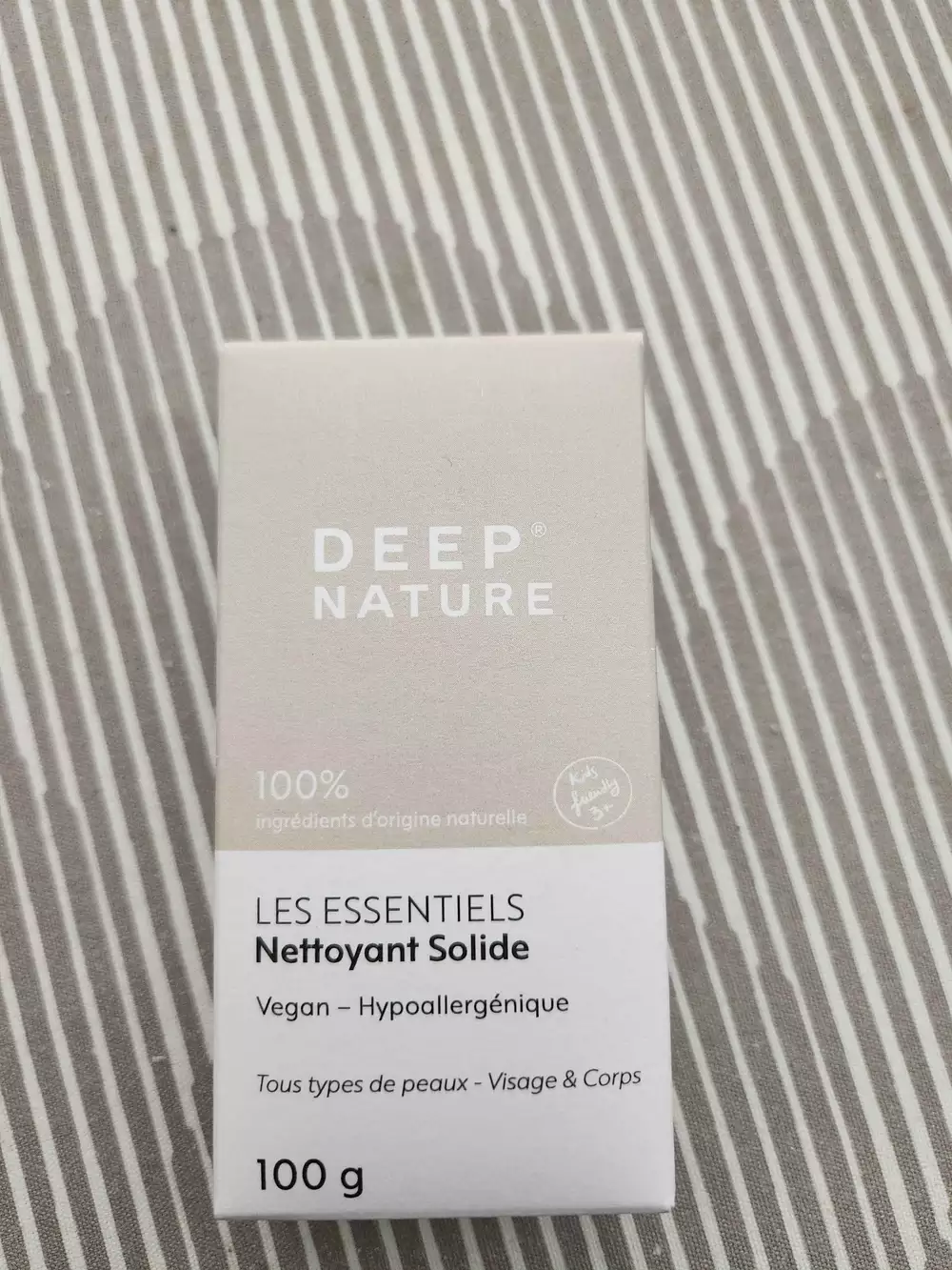 DEEP NATURE - Les essentiels - Nettoyant solide 