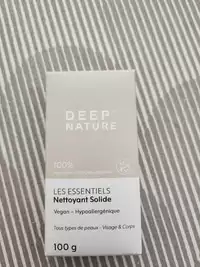 DEEP NATURE - Les essentiels - Nettoyant solide 