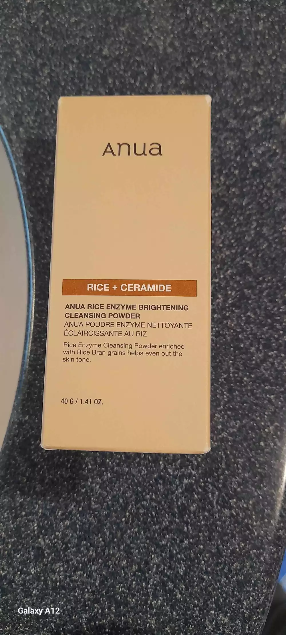ANUA - Rice + ceramide - Poudre enzyme nettoyante éclaircissante au riz