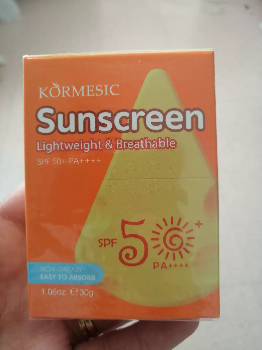 KORMESIC - Sunscreen SPF 5