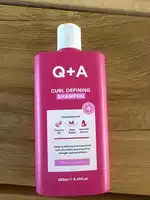 Q+A - Curl defining shampoo