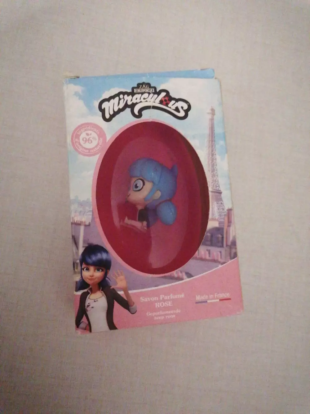 ZAG - Miraculous - Savon parfumé rose