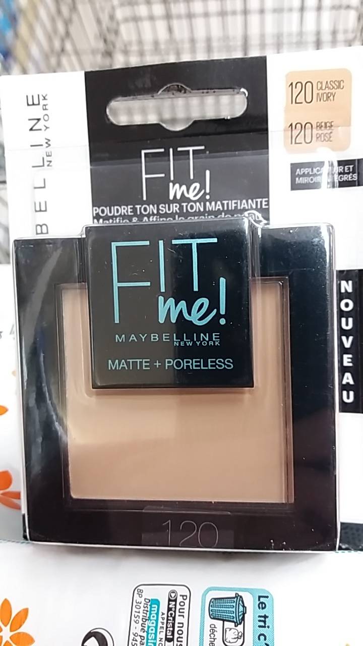 GEMEY MAYBELLINE - Fit Me Poudre mat antipores 
