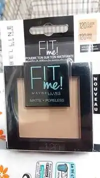 GEMEY MAYBELLINE - Fit Me Poudre mat antipores 