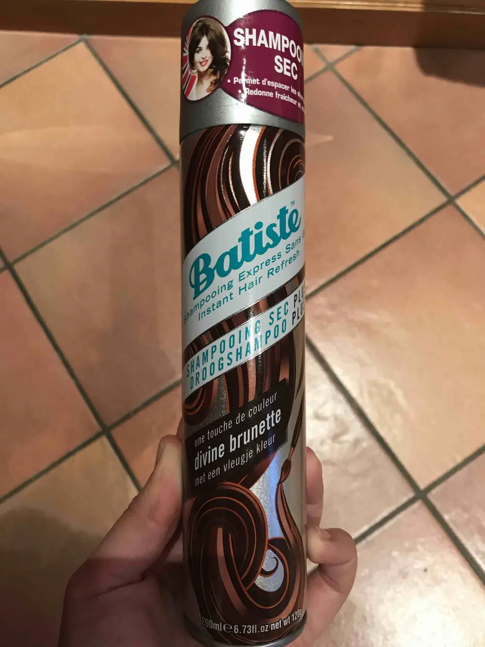 BATISTE - Shampooing sec divine brunette