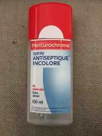 MERCUROCHROME - Antiseptique incolore 