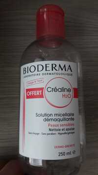 BIODERMA - Créaline H2O - Solution micellaire démaquillante