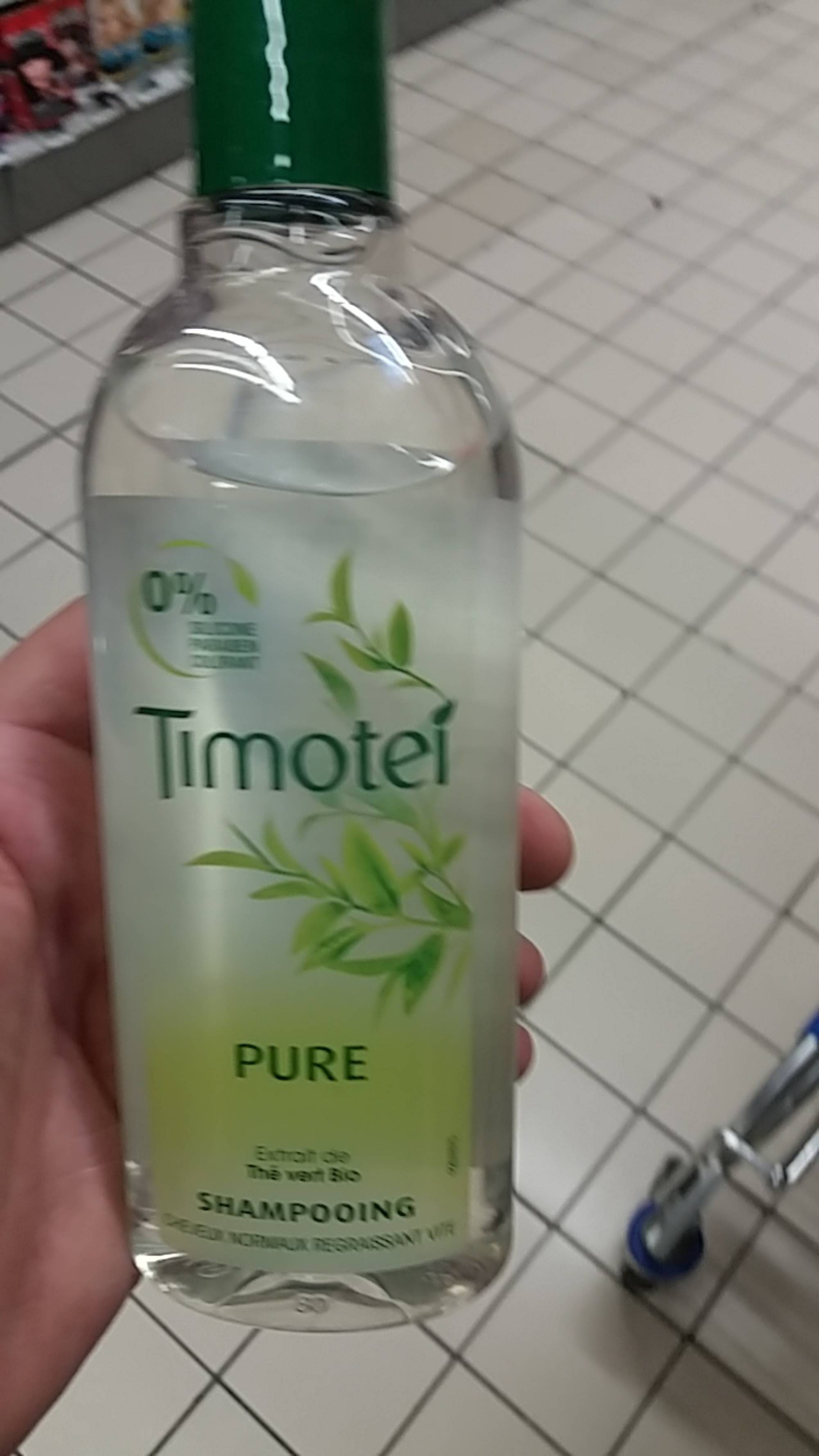 TIMOTEI - Pure - Shampooing cheveux normaux regraissant vite