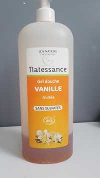 NATESSANCE -  Gel douche vanille fruitée bio