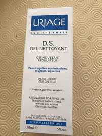URIAGE - D.S. Gel nettoyant - Gel moussant régulateur