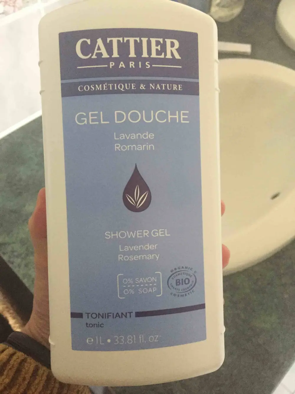 CATTIER - Lavande romarin - Gel douche