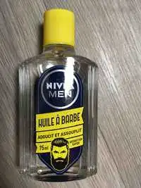 NIVEA MEN - Huile à barbe - Adoucit et assouplit