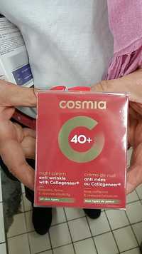 COSMIA - Crème de nuit anti rides au collageneer
