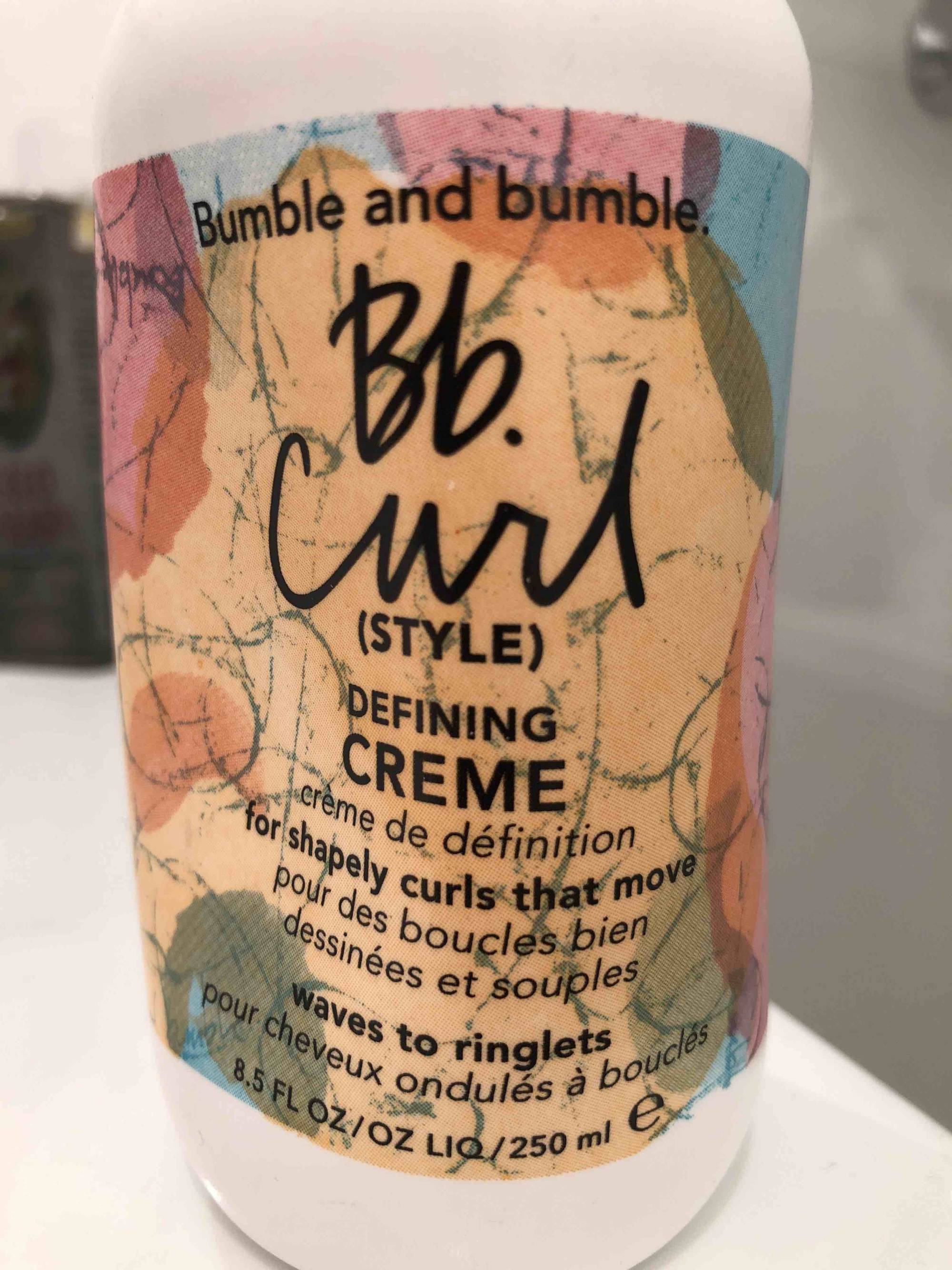 BUMBLE AND BUMBLE - BB Curl - Pour cheveux ondulés à bouclés
