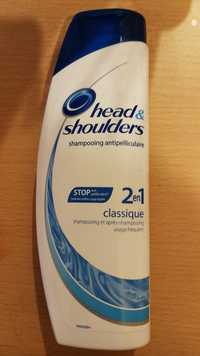 HEAD & SHOULDERS - 2 en 1 classique - Shampooing antipelliculaire