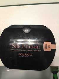 BOURJOIS PARIS - Silk Edition - Poudre compacte 52 vanille