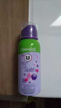 BY U - Compressé - Déodorant parfumé So violet