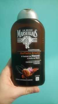 LE PETIT MARSEILLAIS - Shampooing - Reflets bruns à l'extrait de Henné & huile de Noix
