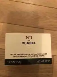 CHANEL - N°1 de Chanel - Crème revitalisante au camélia rouge