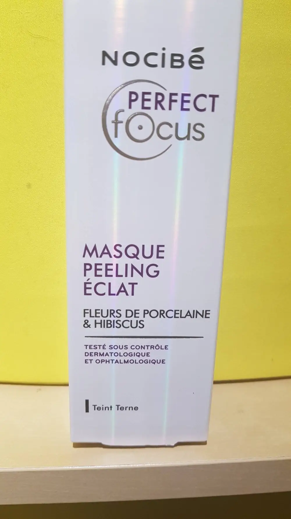 NOCIBÉ - Perfect focus - Masque peeling éclat