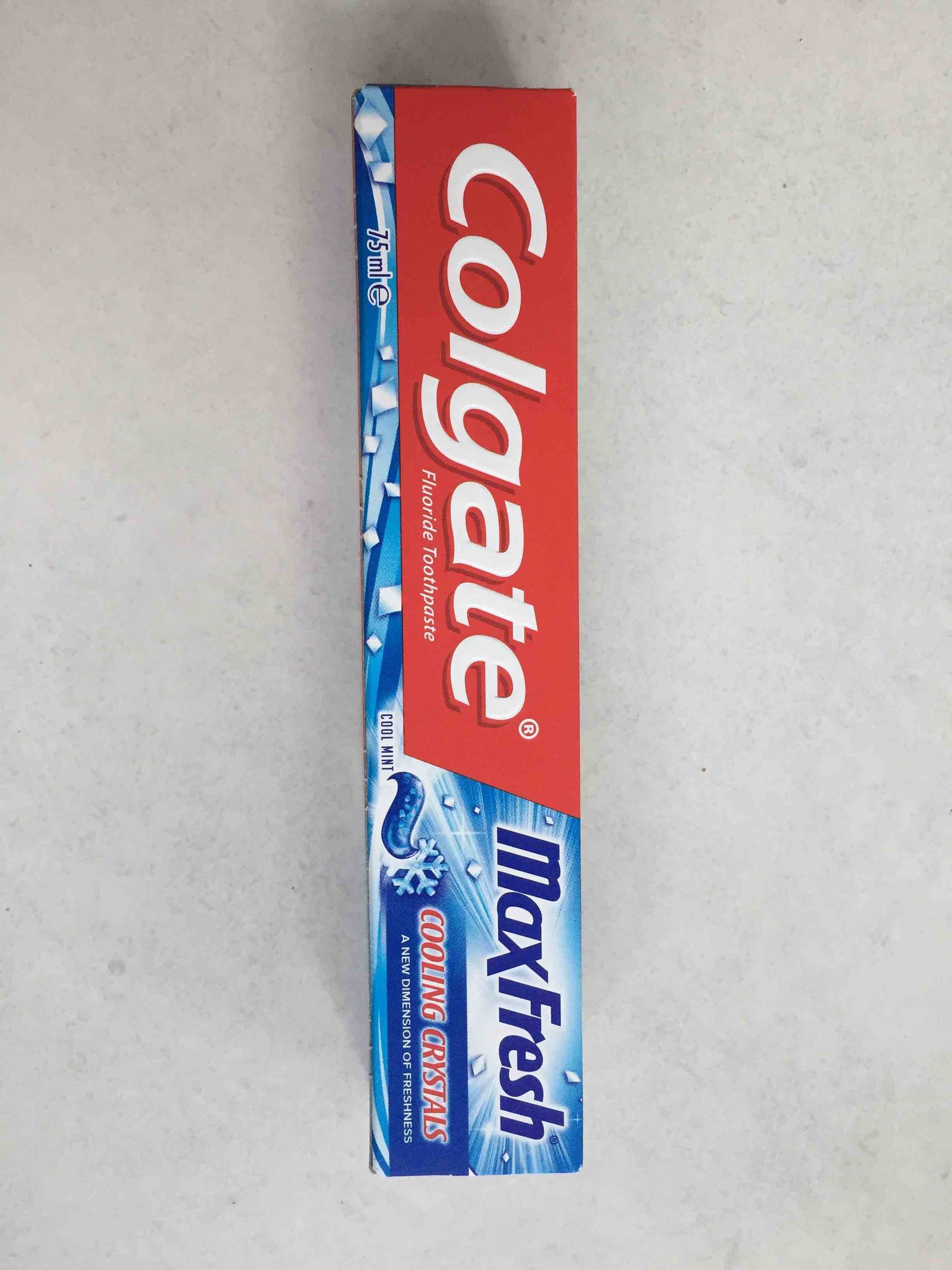 COLGATE - Maxfresh - Cooling crystals - Dentifrice