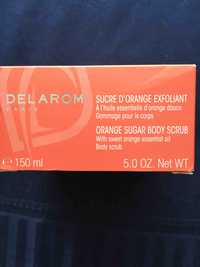 DELAROM - Sucre d'orange exfoliant - Gommage pour le corps