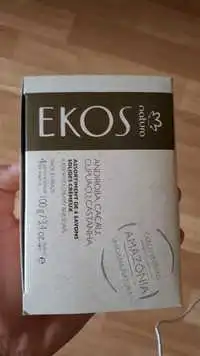 EKOS NATURA - Assortiment de 4 savons solides crémeux