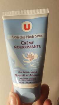 BY U - Crème nourrissante - Soin des pieds secs