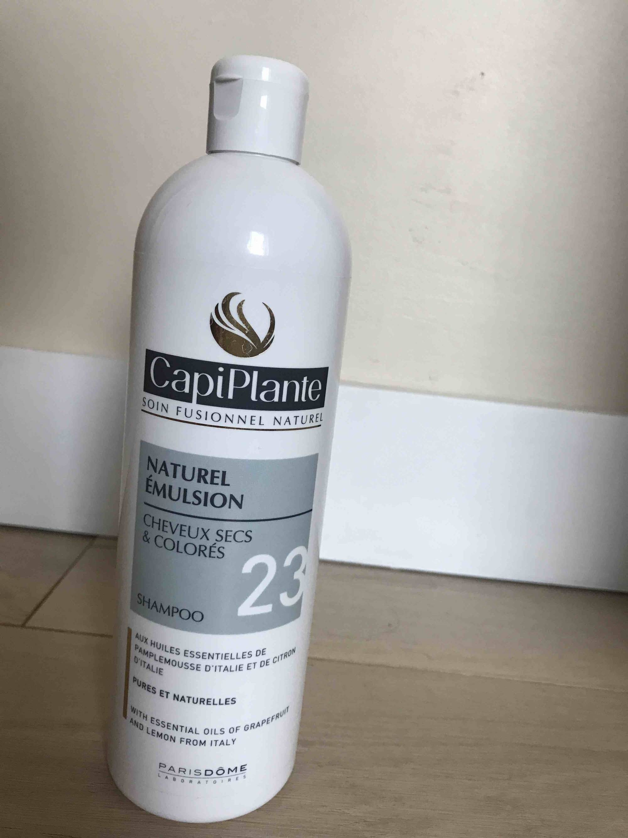 CAPIPLANTE - Naturel émulsion - Shampoo cheveux secs et colorés n°23