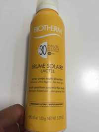 BIOTHERM - Brume solaire lacté - Spray haute protection SPF 30