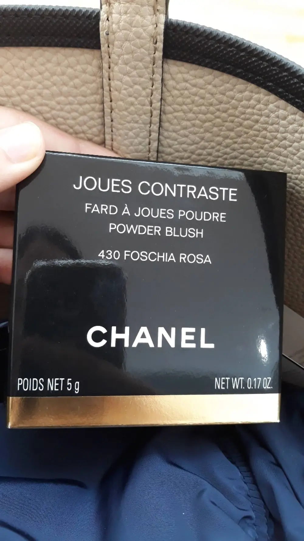 CHANEL - Joues contraste - Fard à joues poudre 430 foschia rosa