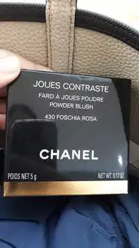 CHANEL - Joues contraste - Fard à joues poudre 430 foschia rosa