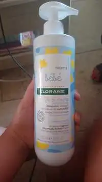 KLORANE - Bébé - Lait de toilette sans rinçage