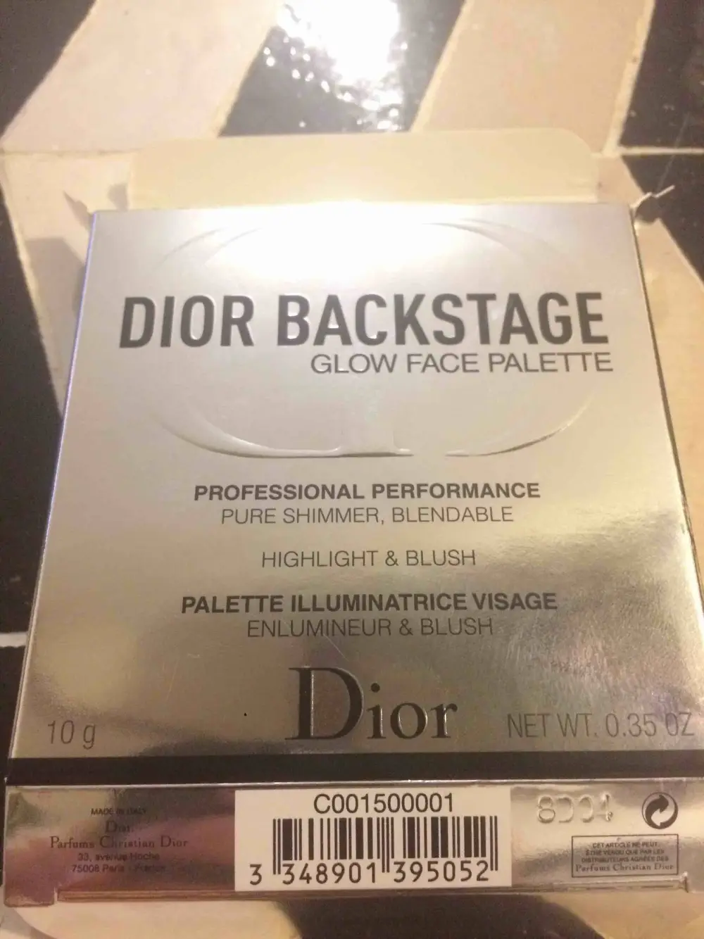 DIOR - Dior backstage - Palette illuminatrice visage