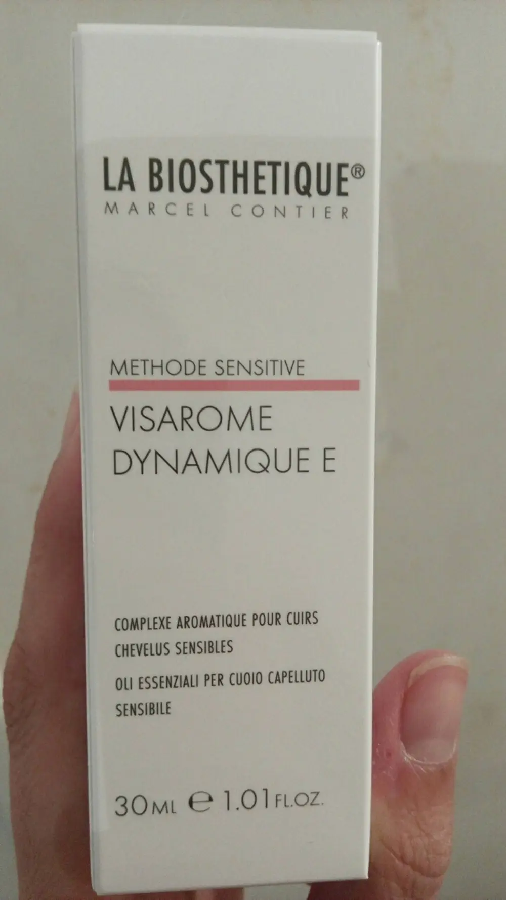 LA BIOSTHETIQUE - Visarome dynamique E - Complexe aromatique pour cuirs chevelus sensibles